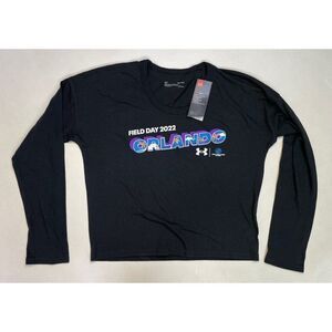 Under Armour Field Day 2022 Orlando Graphic T-shirt Women Medium Long Sleeve NWT